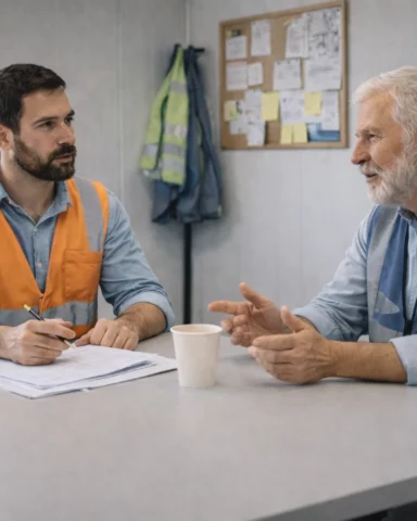 entretien professionnel efficace entre chef d’équipe et collaborateur
